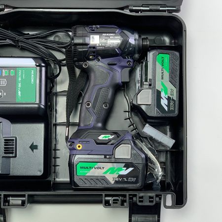  HiKOKI ハイコーキ コードレスインパクトドライバ マルチボルト 36V WH 36DC ディープオーシャンブルー