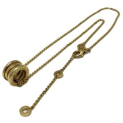 ▽▽ BVLGARI ブルガリ K18 YG ビーゼロワン B-zero1 ネックレス 352814 Bランク