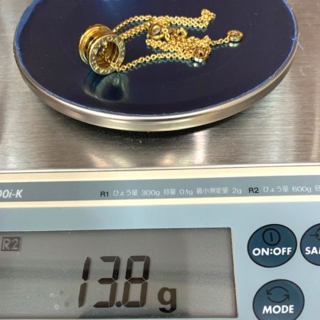  BVLGARI ブルガリ K18 YG ビーゼロワン B-zero1 ネックレス 352814