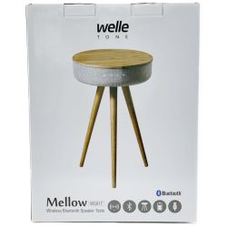 ▽▽ Mellow Mellow 360度 Bluetoothテーブル型スピーカー ラグ付属 W501T 開封未使用品 Sランク