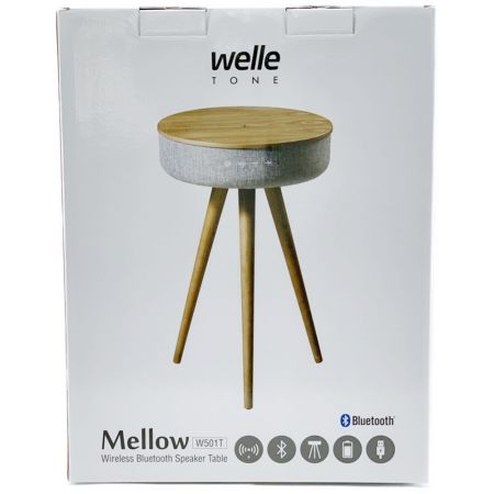  Mellow Mellow 360度 Bluetoothテーブル型スピーカー ラグ付属 W501T 開封未使用品