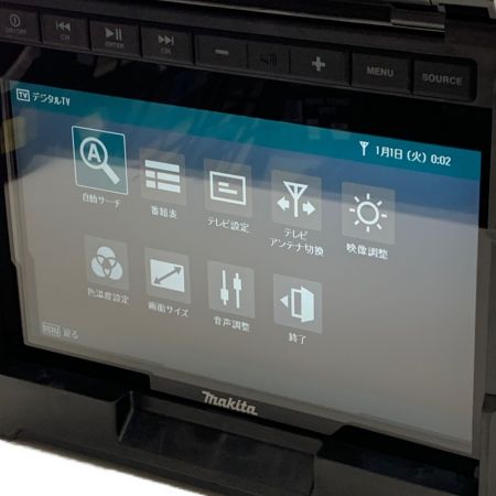  MAKITA マキタ 充電式ラジオ付テレビ TV100 バッテリ別売