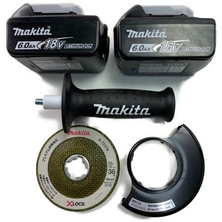  MAKITA マキタ 充電式ディスクグラインダ 100mm XLOCK 18V 6.0Ah GA420DRGX