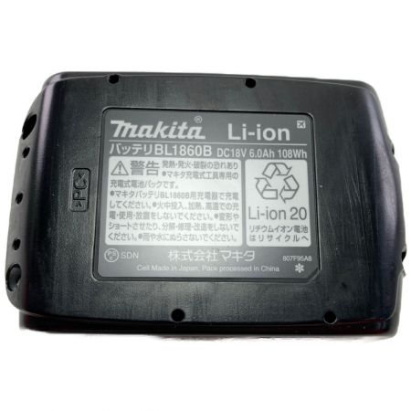  MAKITA マキタ 18Vバッテリー　6.0Ah BL1860B