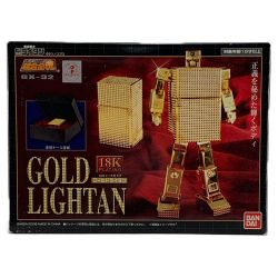 ▽▽ BANDAI バンダイ 超合金魂 黄金戦士ゴールドライタン GX-32 ゴールドライタン 18金メッキ仕上げ Bランク