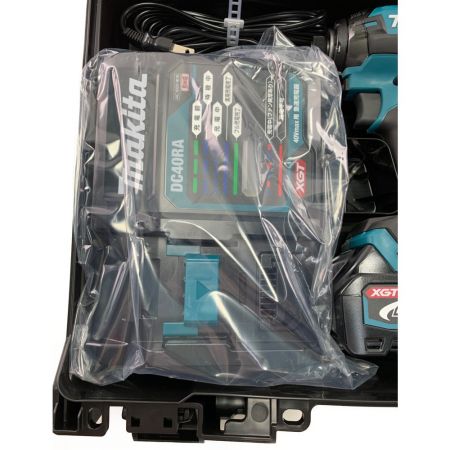  MAKITA マキタ 充電式インパクトドライバ 40Vmax 2.5Ah TD002GRDX ブルー