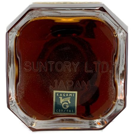 【北海道内限定発送】 SUNTORY サントリー ウイスキー PRESTIGE プレステージ 25年 750ml カガミクリスタル 未開栓