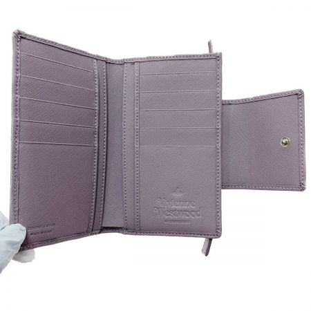  Vivienne Westwood ヴィヴィアン・ウエストウッド 二つ折り財布 51070038 パープル