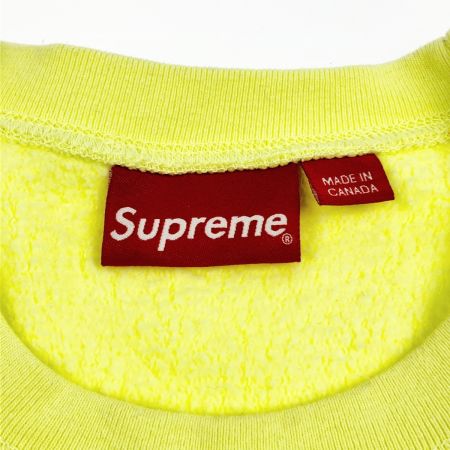  Supreme シュプリーム メンズ スウェット SIZE L 2021AW Cities Arc Crewneck イエロー
