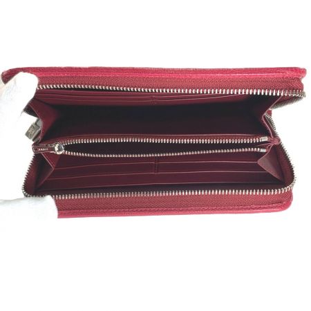  LOEWE ロエベ 長財布　アマソナ アナグラム ジップアラウンドウォレット 113N95.F13 レッド