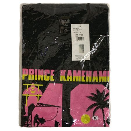  バンバンビガロ キン肉マン 半袖Tシャツ  カメハメ特訓 サイズXL ヘザーブラック 未開封