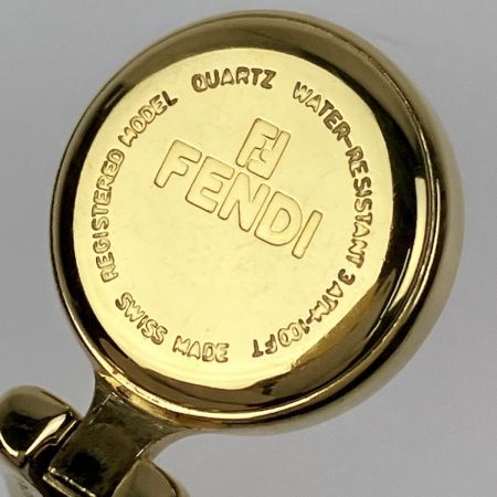 FENDI フェンディ ダブルフェイス バングルウォッチ 600L