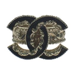 ▽▽ CHANEL シャネル リング　指輪　ココマーク　シルバー　12号 A61435 Bランク