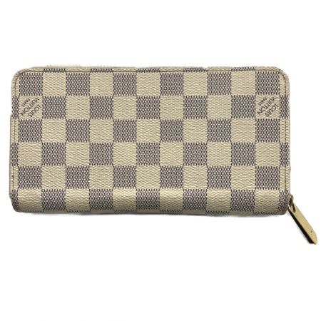 【中古】 LOUIS VUITTON ルイヴィトン 長財布 ダミエ・アズール