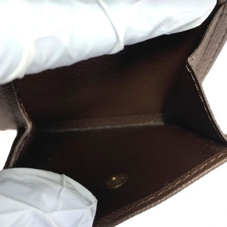  LOUIS VUITTON ルイヴィトン ポルトフォイユ マルコ 二つ折り財布 ダミエ ブラウン N61675 ブラウン