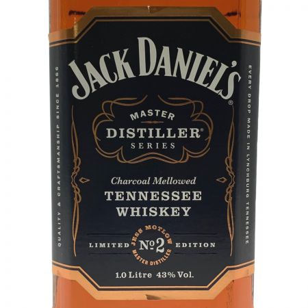  JACK DANIEL'S ジャックダニエル マスターディスティラーNO.2 1000ml 未開栓