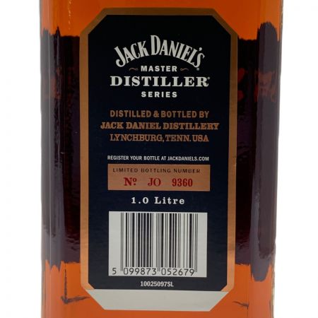  JACK DANIEL'S ジャックダニエル マスターディスティラーNO.2 1000ml 未開栓