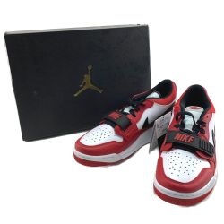 ▽▽ NIKE ナイキ エア　ジョーダン レガシー312 LOW　27cm CD7069-116 ホワイト×レッド Sランク