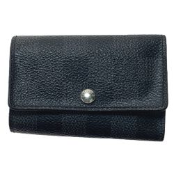 ▽▽ LOUIS VUITTON ルイヴィトン ミュルティクレ 6　ダミエ・グラフィット　キーケース N62662 Cランク