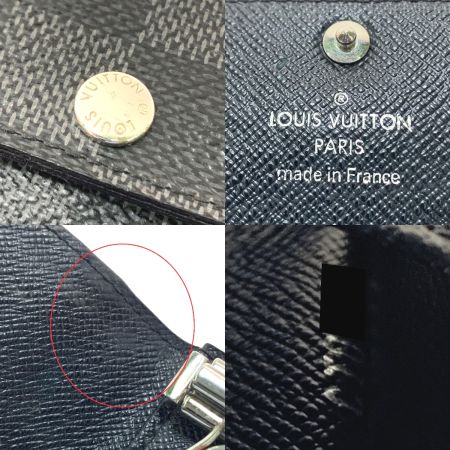  LOUIS VUITTON ルイヴィトン ミュルティクレ 6　ダミエ・グラフィット　キーケース N62662