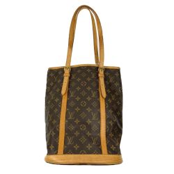 ▽▽ LOUIS VUITTON ルイヴィトン バケットGM　トートバッグ　モノグラム M42236 Cランク