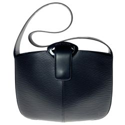▽▽ LOUIS VUITTON ルイヴィトン エピ レヴリ　ショルダーバッグ M52162 ブラック Bランク