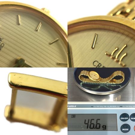  SEIKO セイコー 腕時計 CREDOR クレドール 18KT K18YG 金無垢 4N70-0160