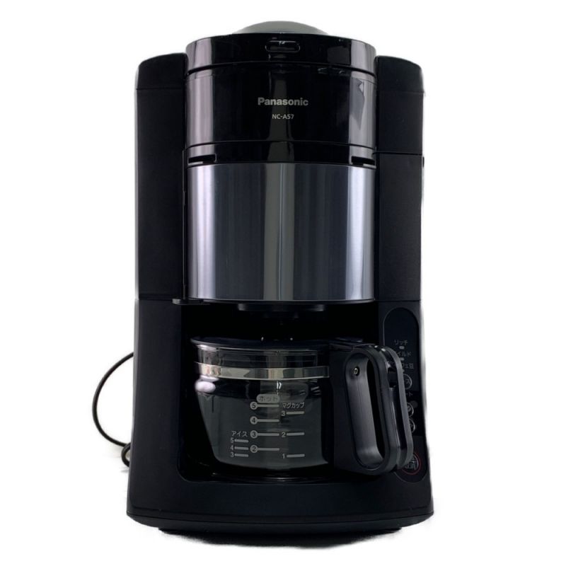 パナソニック NC-A57 沸騰浄水コーヒーメーカー ブラック 新品未使用 