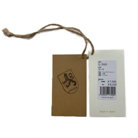  LAHELLA GOLF BRITISH MILLERAIN ヘッドカバー DR L-568 カーキ