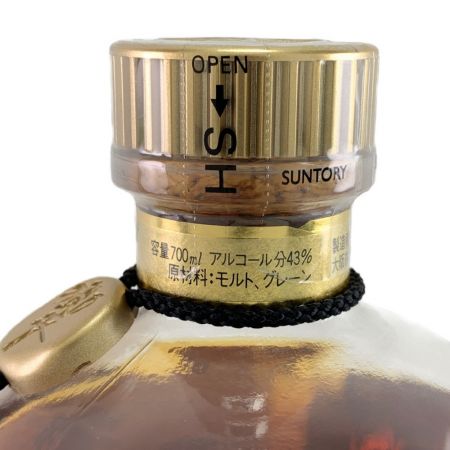 【北海道内限定発送】 SUNTORY サントリー ウイスキー 響 金キャップ 裏ゴールドラベル 700ml 未開栓
