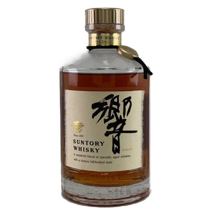 北海道内限定発送】 SUNTORY サントリー ウイスキー 響 金キャップ 裏ゴールドラベル 700ml 未開栓｜中古｜なんでもリサイクルビッグバン