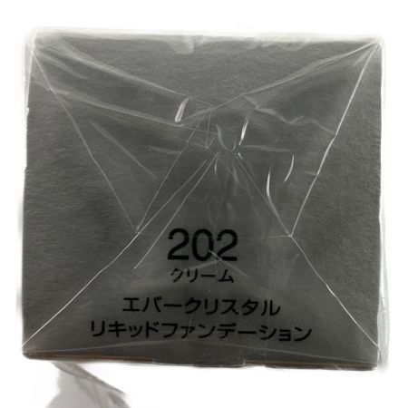  コーセー COSME DECORTE エバークリスタル リキッドファンデーション 202 クリーム 30ml 