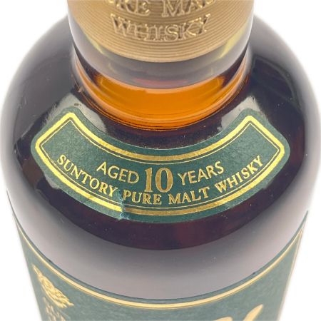 【北海道内限定発送】 SUNTORY サントリー ピュアモルトウイスキー 山崎 10年 シングルモルト 金花 700ml 未開栓