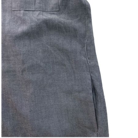  STRASBURGO リボンベルト付きワンピース　テンセル SIZE38 グレー 美品