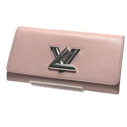 ▽▽ LOUIS VUITTON ルイヴィトン エピ ポルトフォイユ・ツイスト M61178 ローズ・バレリーヌ Bランク