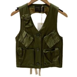 ▽▽ RUMBLE RED C-1ベスト　Sサイズ RR-10-005 カーキ Sランク