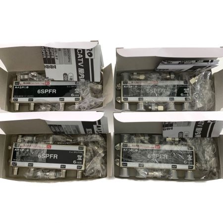  MASPRO マスプロ CATV 屋内用8分配器2箱・6分配器4箱セット 6SPFR