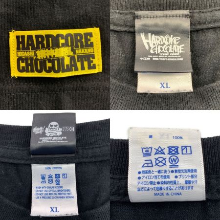  ハードコアチョコレート Tシャツ　4着セット　W ING（半袖）　コアチョコ（長袖）　サイズXL ブラック