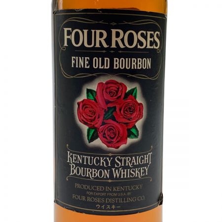   FOUR ROSES フォア ローゼズ ブラック　ウイスキー　750ml 未開栓