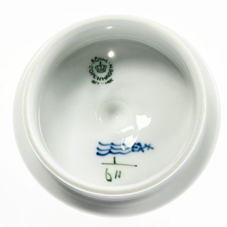  ROYAL COPENHAGEN ロイヤル・コペンハーゲン ブルーフルーテッド ハーフレース ティーポット 