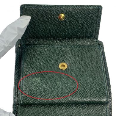 ルイヴィトン エピ ポルトカルト・クレディ 札入れ グリーン 緑 二