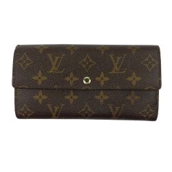 ▽▽ LOUIS VUITTON ルイヴィトン モノグラム　ポルトフォイユサラ　長財布 M61734 Cランク