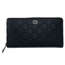 ▽▽ GUCCI グッチ  DORIAN　ドリアン　長財布 473928 ブラック Aランク