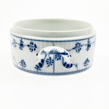  ROYAL COPENHAGEN ロイヤル・コペンハーゲン ブルーフルーテッド シュガーポット 1985-91年代 小物入れ