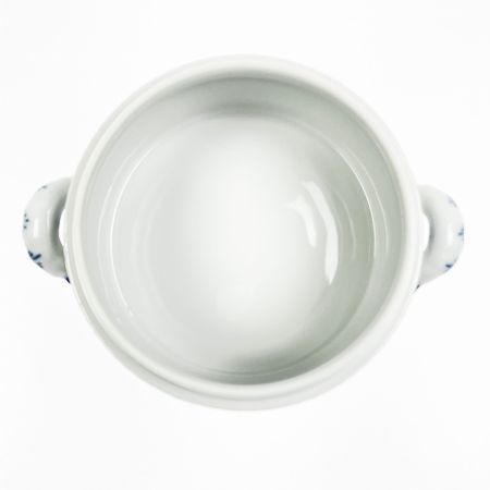  ROYAL COPENHAGEN ロイヤル・コペンハーゲン ブルーフルーテッド シュガーポット 1985-91年代 小物入れ