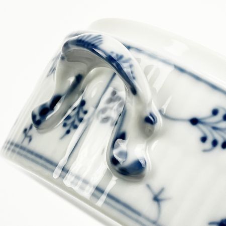  ROYAL COPENHAGEN ロイヤル・コペンハーゲン ブルーフルーテッド シュガーポット 1985-91年代 小物入れ