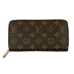 ▽▽ LOUIS VUITTON ルイヴィトン ジッピーウォレット　長財布　モノグラム M42616 Aランク
