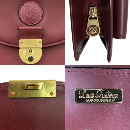  Louis Quatorze ルイキャトルズ ブリーフケース　ビジネスバッグ ボルドー