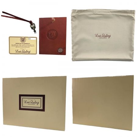  Louis Quatorze ルイキャトルズ ブリーフケース　ビジネスバッグ ボルドー