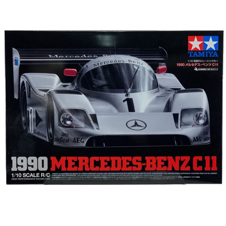 TAMIYA タミヤ 1/10 電動RCレーシングカー 1990 メルセデス・ベンツ C11 未組立品｜中古｜なんでもリサイクルビッグバン